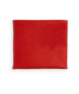 Red Trifold Canvas Wallet