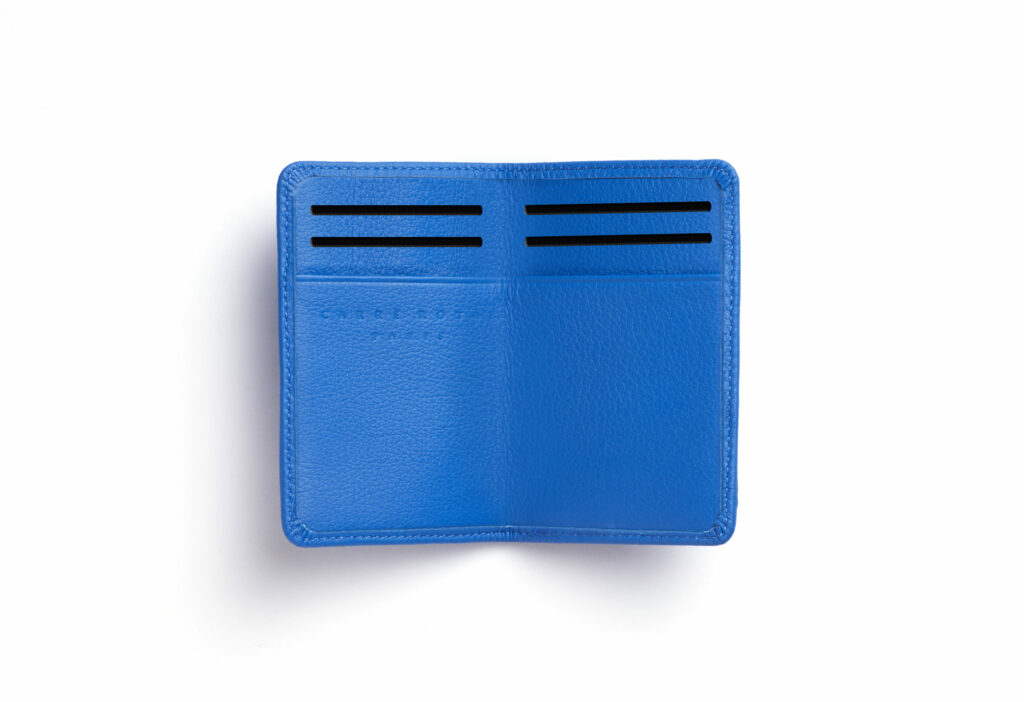 Light Blue Card Holder by Carré Royal