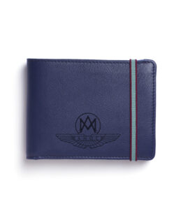 Navy Minimalist Wallet With Coin Pocket 11.5x8.5
