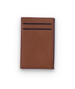 Porte-cartes compact-Cognac