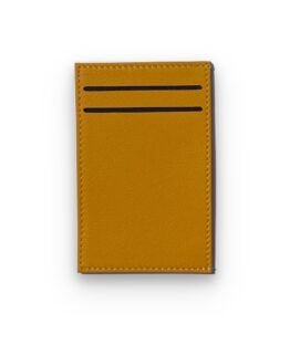 Compact Card Holder-Yellow